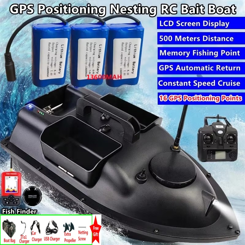 Fishing Boat Gps - Sonar Finder 16 GPS Auto-Return RC
