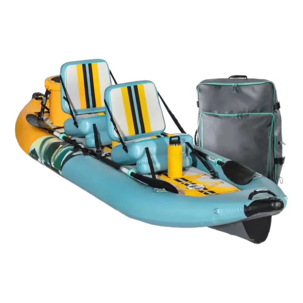 Fishing Boat Inflatable - Großhandel Drop-Stitch Aufblasbares Kajak | Einpersonen-Angelboot