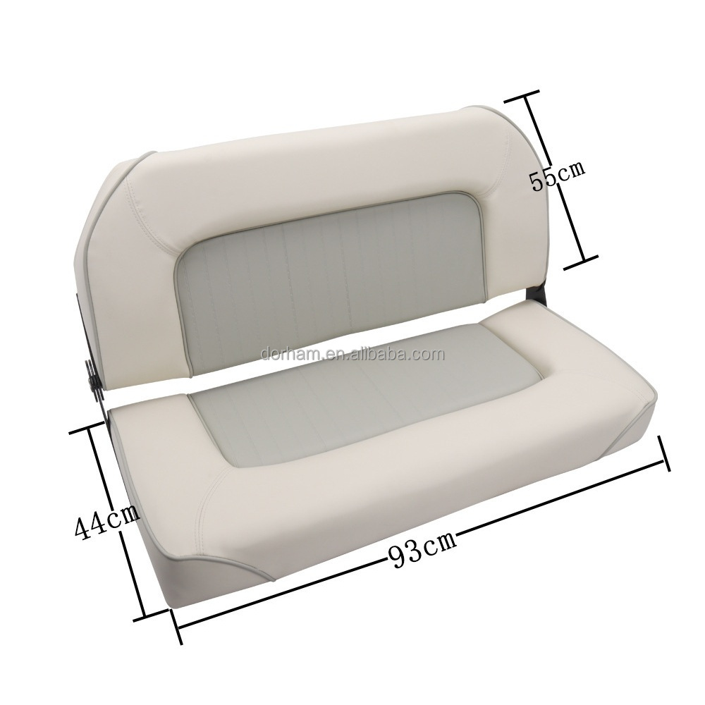 Fishing Boat Seat - Marine-Doppelfaltbarer Bootssitz mit Niedriger Rückenlehne und