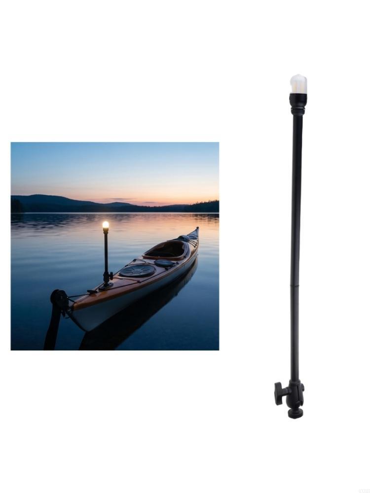 Fishing Boat Navigation Light - Gut sichtbares LED-Kajak-Navigationslicht mit Aluminiumstangen und
