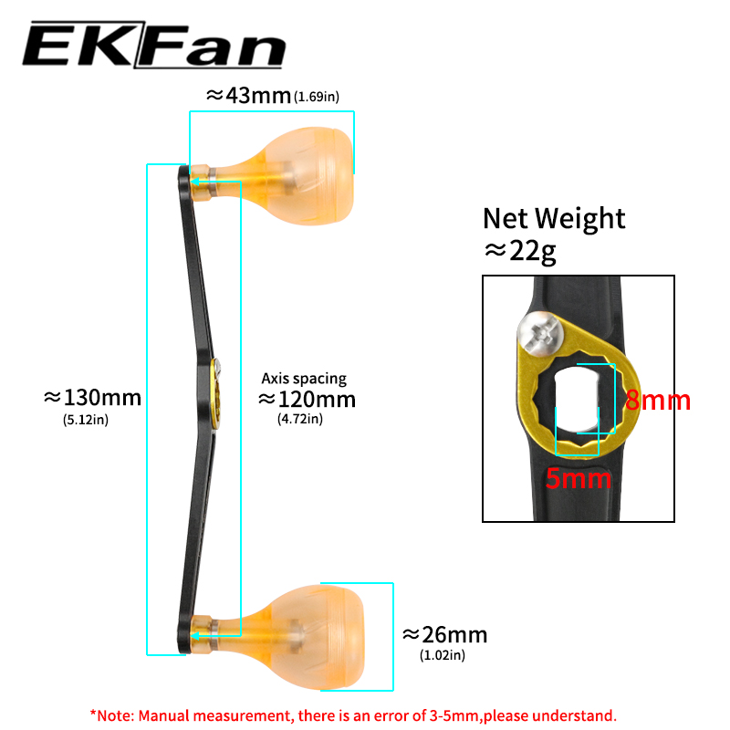 EKFan 130MM Ultraleichte Legie – Fishing Boat Steering Wheel Bewertung und Preis
